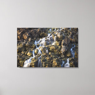 Toile La saumure tombe de la roche volcanique chute de 2