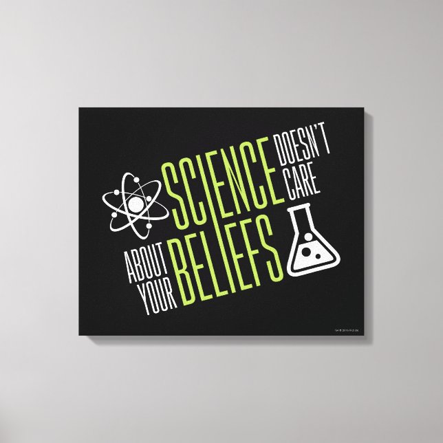 Toile La science ne s'intéresse pas (Recto)