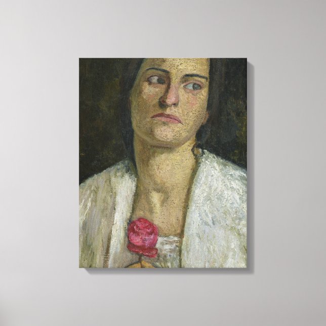 Toile La sculptrice Clara Rilke-Westhoff 1905 (Recto)
