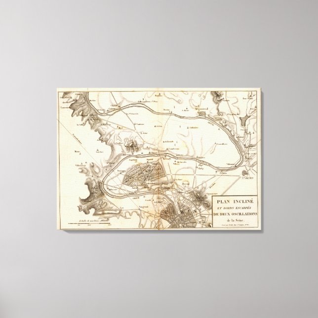 Toile La Seine (Recto)