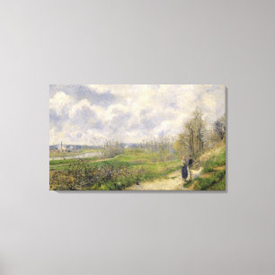 Toile La Sente du Chou, près de Pontoise, 1878