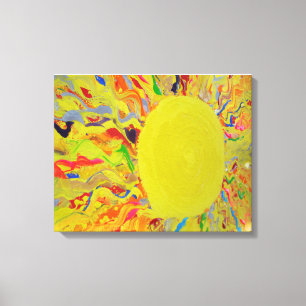 Toile La sucrerie arrose la peinture d'artiste d'autisme
