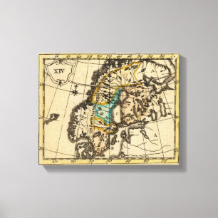 Toile La Suède et la Finlande