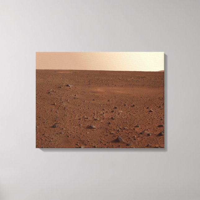 Toile La surface rocheuse de Mars (Recto)