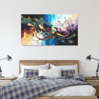 Toile "La Symphonie divine : la Mélodie des couleurs de