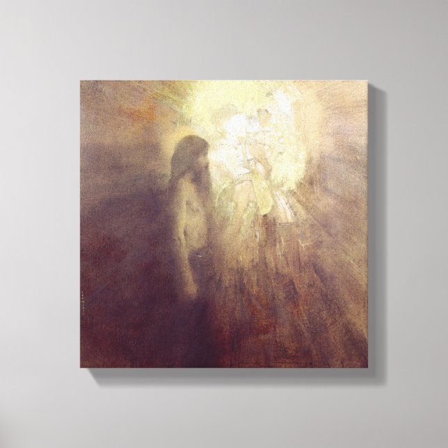 Toile La tentation de St. Anthony, 1883 (Recto)