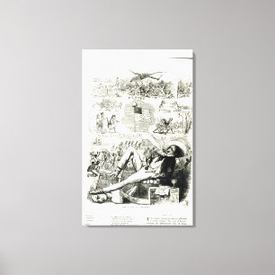 Toile La terre de Liberty