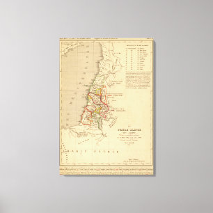 Toile La Terre Sainte sous Salomon