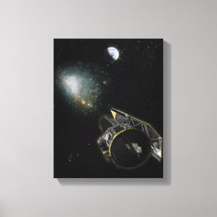 Toile La Terre, un objet Milky Way