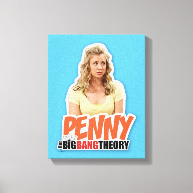 Toile La théorie du Big Bang | Penny (Recto)