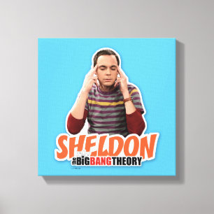 Toile La théorie du Big Bang   Sheldon