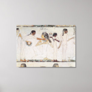 Toile La toilette des femmes nobles