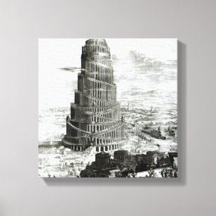Toile La tour de Babel, 1679