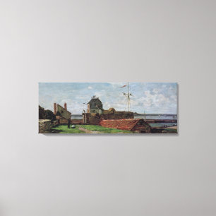 Toile La tour de Francois Ier chez le Havre, 1852