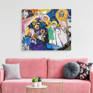 Toile La Toussaint I   Kandinsky  