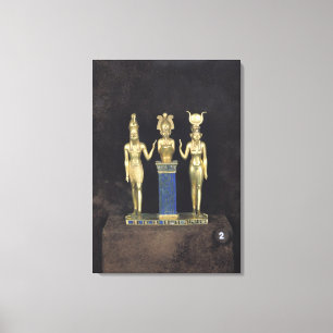 Toile La Triade d'Osorkon II, règne d'Osorkon II