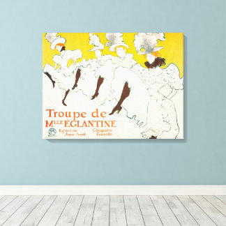 Toile La troupe de Mademoiselle Eglantine, Toulouse Laut
