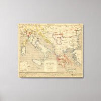 La Turquie, la Grèce et l'Italie de 1700 a 1840