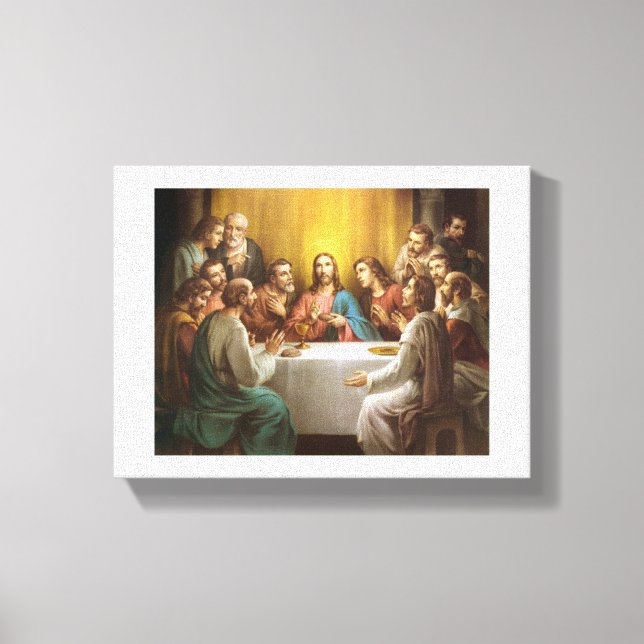 Toile la última cena (Recto)