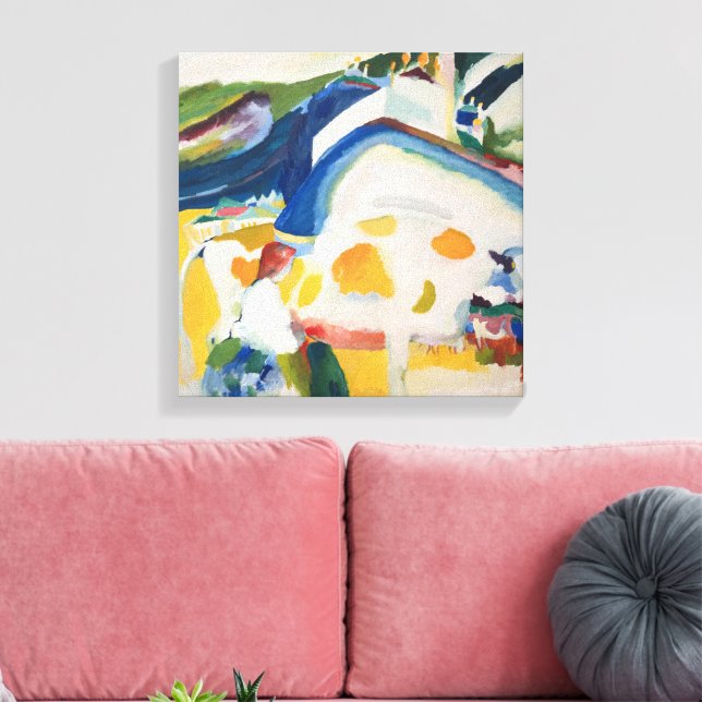 Toile La Vache | Wassily Kandinsky | (Insitu(Salon))