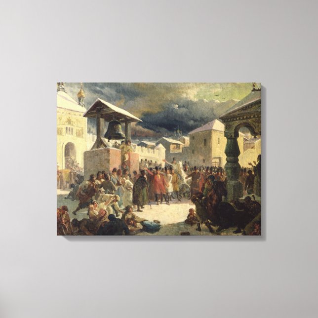 Toile La Veche dans la République de Novgorod, 1861 (Recto)