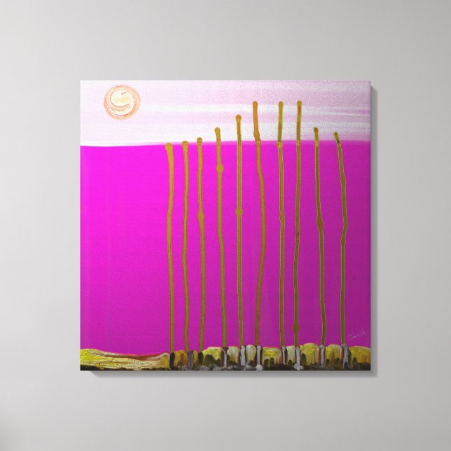 Toile La vie au paradis (Recto)