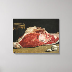 Toile La vie de Claude Monet toujours, le joint de la