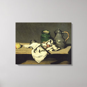 Toile La vie de Paul Cezanne   toujours avec une