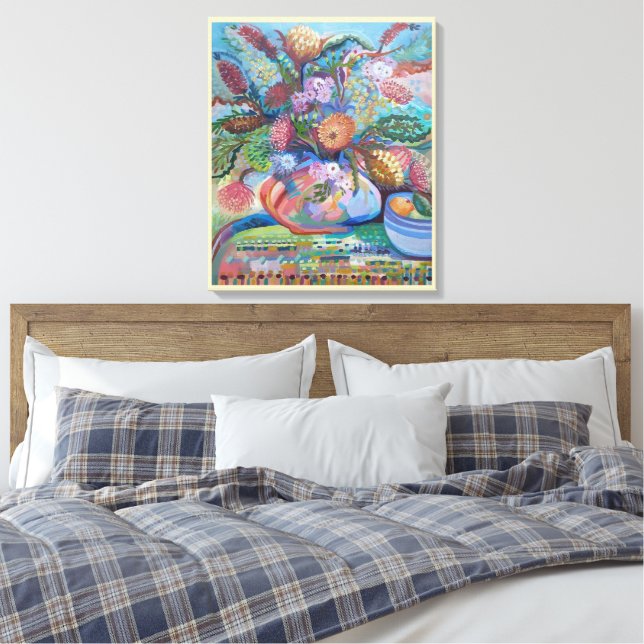 Toile La vie des Fleurs sauvages australiens (Insitu(Chambre))