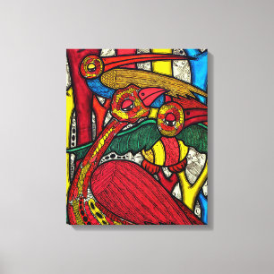 Toile La vie des oiseaux 2013