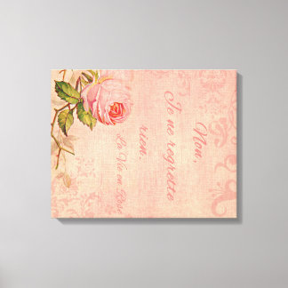 Toile La Vie en Rose
