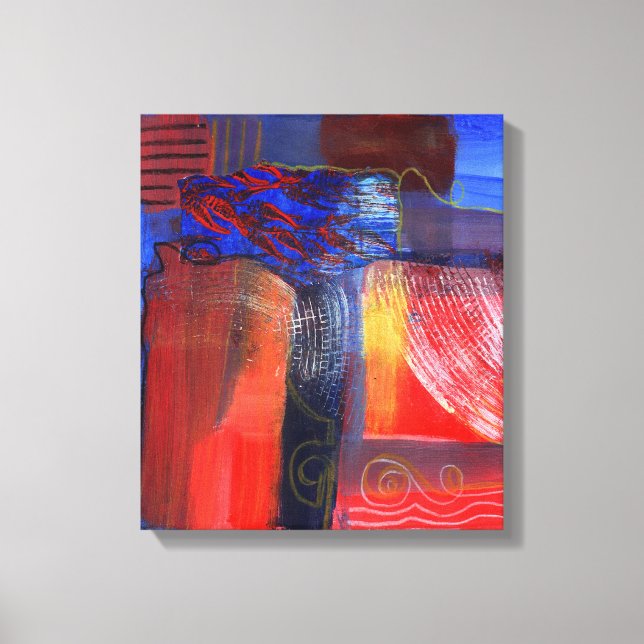 Toile La vie est un voyage (Recto)