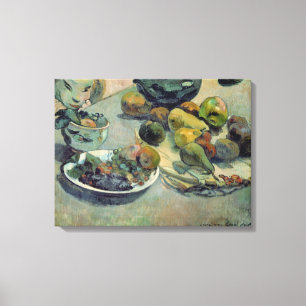Toile La vie toujours avec le fruit, 1888
