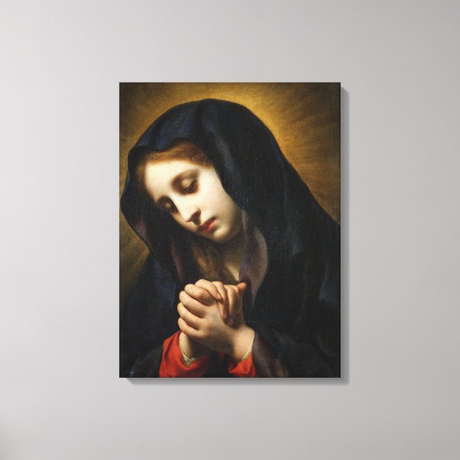 Toile La Vierge de l'Annonciation, c.1653-55 (Recto)