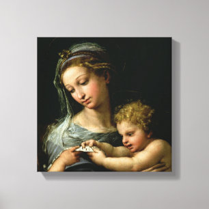 Toile La Vierge du rose, c.1518
