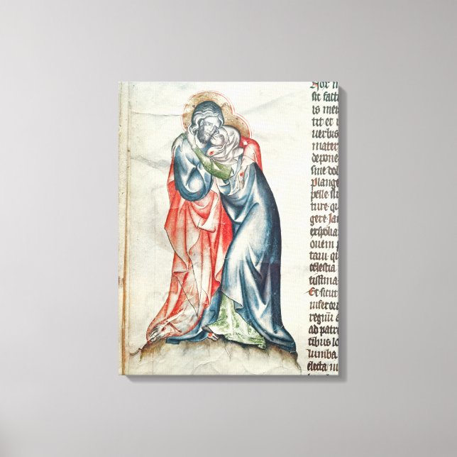 Toile La Vierge et le Christ, de la Passion de (Recto)