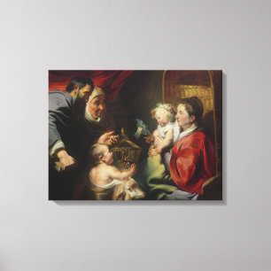 Toile La Vierge et l'enfant