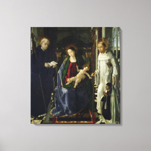 Toile La Vierge et l'enfant (huile)