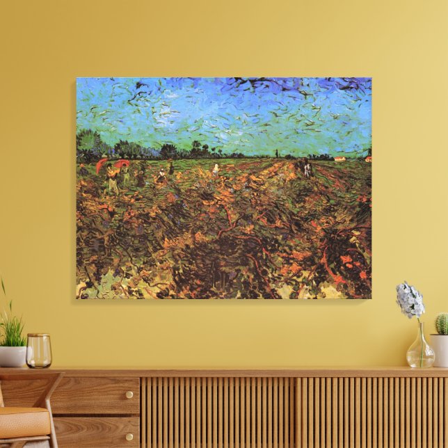 Toile La vigne verte par Vincent van Gogh (Insitu(Salon))
