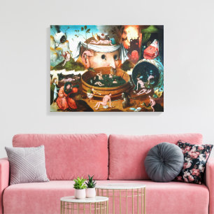 Toile La vision de Tondal   Hieronymus Bosch  