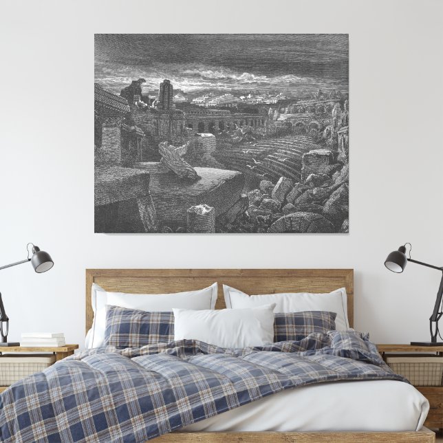 Toile La vision d'Isaïe sur la destruction  (Insitu(Chambre))