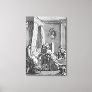 Toile La visite du docteur du boson