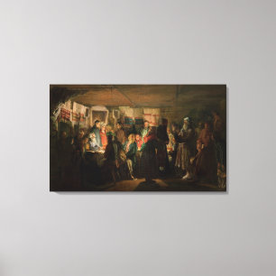 Toile La visite d'un sorcier à un Mariage paysan