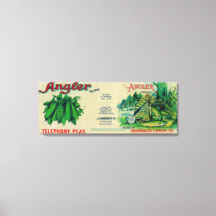 Toile Label Angler Peas Chicago, IL