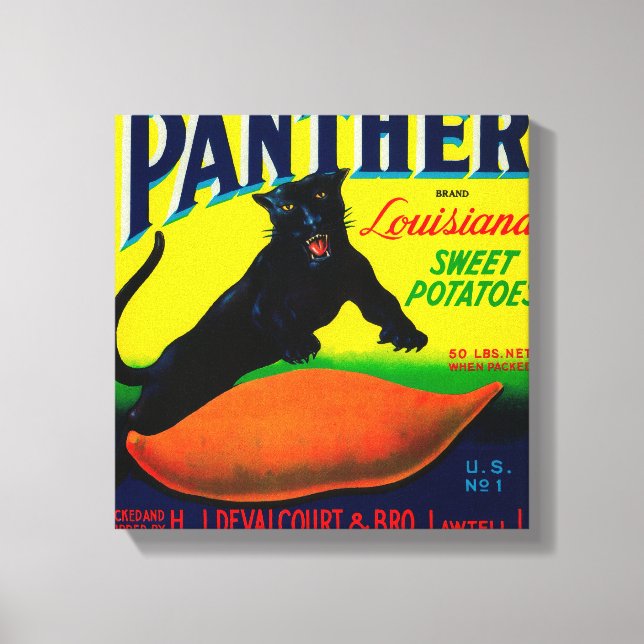 Toile Label Panther Yam Lawtell, LA (Recto)