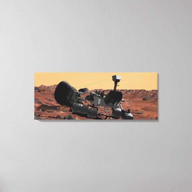 Toile Laboratoire des sciences de Mars (Recto)