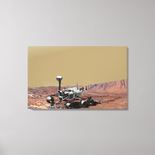 Toile Laboratoire des sciences Mars 3 (Recto)