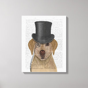 Toile Labrador jaune, Hound officiel et Casquette