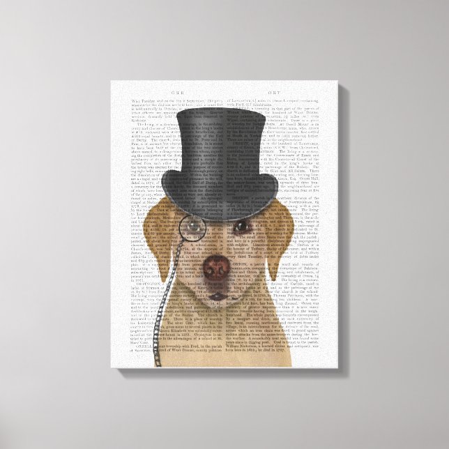 Toile Labrador jaune, Hound officiel et Casquette (Recto)
