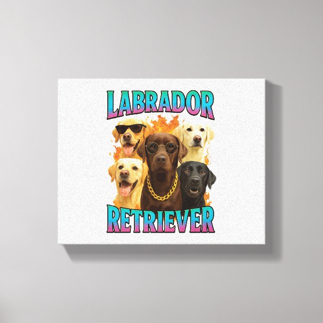 Toile Labrador Retriever (Recto)